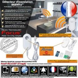 868 Eau Connectée Protection Fil Commercial MHz Fuite Restaurant Surveillance SmartPhone Maison MD-230R Local MD 868MHz Sans Réseau 230R Capteur