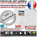 Ethernet TCP Application SIM Connecté Alarme Sécurité Commercial Local Système Intégrée FOCUS sans-fil IP HA-VGT Restaurant Réseau MHz Sirène Alerte 4G 433