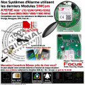 Focus HA-VGT GSM TCP/IP 3G 868MHz abonnement Sans-Fil FOCUS Réseau Ethernet IP2 SmartPhone Alarme sans SIM Centrale HA-V Connectée Meian TCP-IP