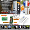 Maison Appartement Cave Garage Détecteur 868MHz Connecté Logement TCP Surveillance Boutique Entreprise FOCUS 4G Abonnement HA-VGT Sans Ouverture Alarme Sirène