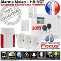 F3 Alarme Connectée HA-VGT Appartement RFID Accès Sirène Mouvements Meian Connecté Surveillance GSM ORIGINAL Contrôle Détection Logement