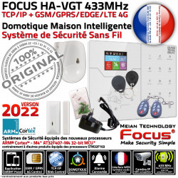 HA-VGT Alarme Salons Chambres Pièces Sécurité Capteur Système Infrarouge Porte 433 Meian MHz Connecté Protection Fenêtres Télécommande GSM