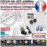 Sous-Sol Portes Cave Mouvement GSM TCP-IP Système Sécurité FOCUS Surveillance 4G 433MHz Meian Bâtiment Industriel Ethernet Alarme HA-VGT PACK Connecté