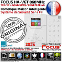 Focus ST-VGT GSM TCP/IP 4G Sans-Fil Surveillance TCP-IP sans Alarme IP Sécurité abonnement Connecté Ethernet ST-V 868MHz FOCUS Meian Système