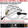 Focus ST-VGT GSM 3G/4G TCP/IP sans TCP-IP ST-V Surveillance Meian Connecté FOCUS Système Sécurité Sans-Fil Alarme abonnement Ethernet 868MHz