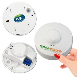 de Automatique HF Fréquence 360° Luminaire énergie Micro-Ondes Hyper Éclairage Mouvement Lampe LED Économie SINOPower Ampoules Présence Capteur Détecteur