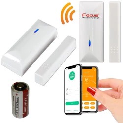 Mezzanine Verandas Logia Sans Ethernet Protection GSM MD-210R SmartPhone Infrarouge Système Connecté Fil Périmétrique FOCUS Sécurité Alarme 433MHz