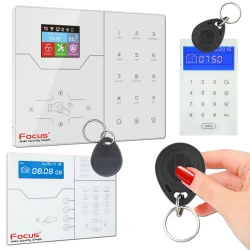 868MHz Accès GSM Ethernet Surveillance Désarmement Carte Badges Domotique Porte RFID Connectée Maison Contrôle Commerce Restaurant IP Badge Alarme