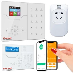 électriques Domotique prise domotique Pilotez Sécurité connectée vos grâce à PL-508R Cambriolage appareils Meian Logement Protection la