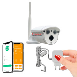 HA-8403 Enregistrement Protection Caméra RJ45 Système Vision IP Extérieure Nuit Définition Maison Logement Alarme Sécurité Haute Wi-Fi